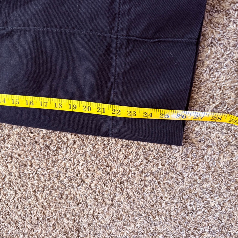 ZARA‎ Black Wide Leg Cropped Jeans Womens Size 2 US EUR 34 - Picture 9 of 9